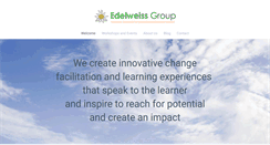 Desktop Screenshot of edelweiss-group.com